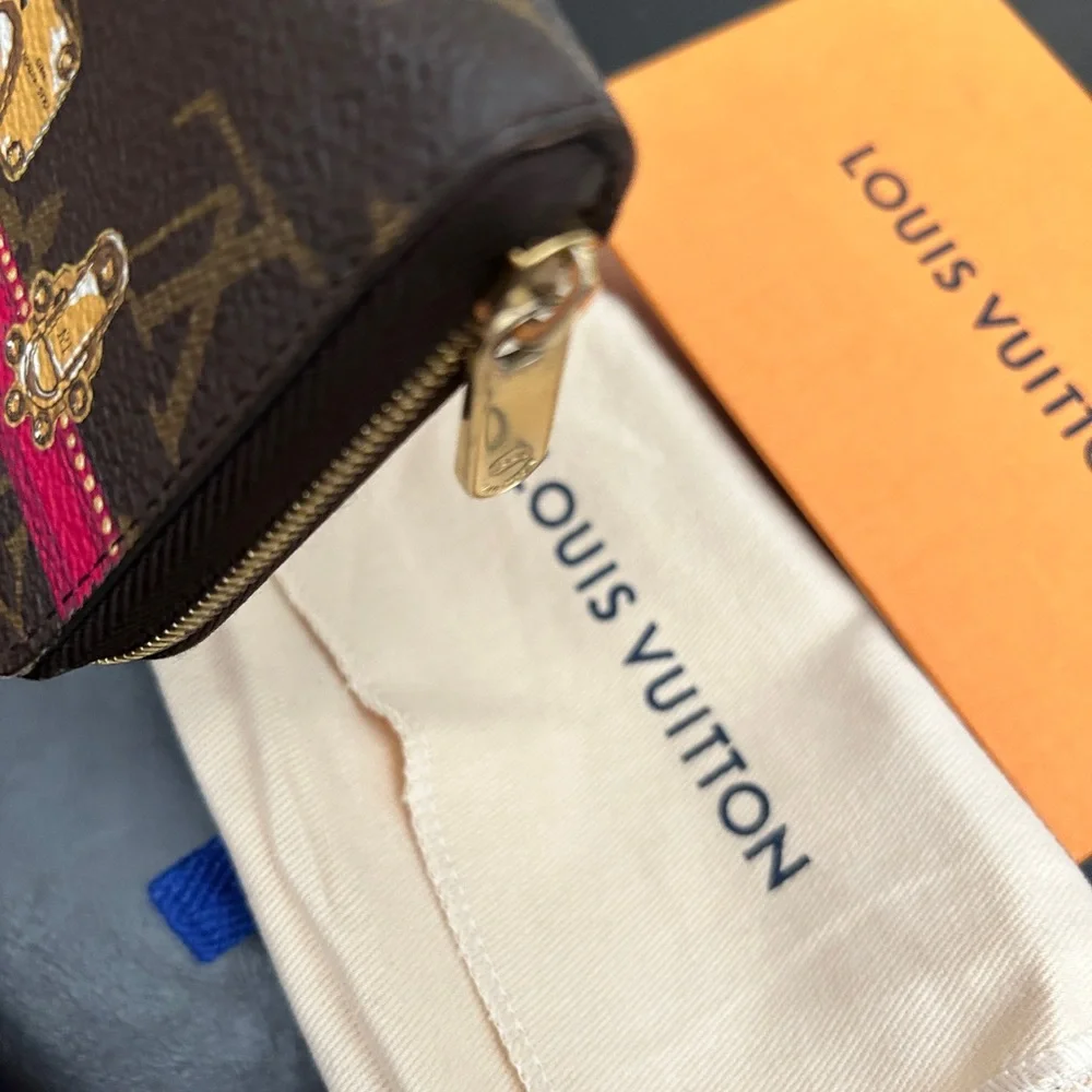 Authentic Louis Vuitton Card Wallet SUMMER TRUNK Limited Edition Limited & Rare - Picture 5 of 11